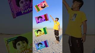 ParleG biscuit to icecream catbury Popcorn Good day magical video short tranding [upl. by Ahtel555]