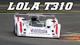 1972 Lola T310  CanAm monster V8 sound Spa 2014 [upl. by Latreese]