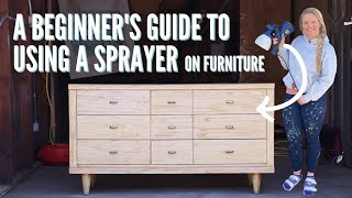 Spraying Furniture for BEGINNERS  EVERYTHING YOU NEED TO KNOW [upl. by Yelnats458]