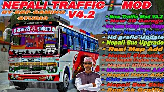 Nepali Traffic Mod 💥 🇳🇵 V42 💥 Bus Simulator Indonesia 💥 brp Gaming studio bussimulatorindonesia [upl. by Eneryc]