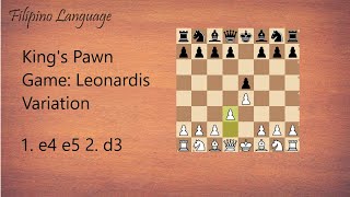 Kings Pawn Game Leonardis Variation  27 [upl. by Allimak]