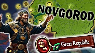 Forming RICH RUSSIA as Novgorod in EU4 137 [upl. by Etnuad956]