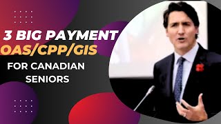 quotNew CPP OAS and GIS Payments Announced for Canadian Seniors  Pension Updatequot [upl. by Kroo]