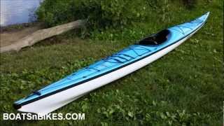 Eddyline Falcon S18 Sea Kayak Review Carbonlite 2000 Thermoplastic [upl. by Marinelli853]