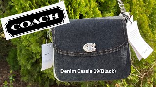 NEW BLACK COACH DENIM CASSIE 19  DENIM COLLECTION 2024 [upl. by Eulaliah451]