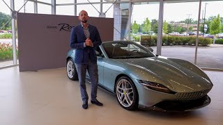 Tour the New Ferrari Roma Spider [upl. by Arzed969]