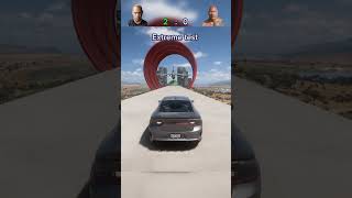 Dominic toretto vs Luke hobbs forzhorizon5 shorts [upl. by Scheer]