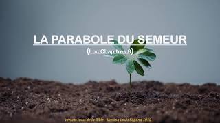 ÉTUDE BIBLIQUE N°4  La parabole du semeur [upl. by Akinar172]