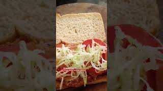 Crispy Chicken Wings Sandwich 🤤🥪food recipe breakfast brunch shorts ytshorts trending viral [upl. by Jaddan]