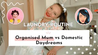 Will this save you from laundry overwhelm Organised Mum vs Domestic Daydreams Laundry Routine [upl. by Aicala]