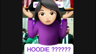 Unacceptable Hoodie in court YES or NO 🤷🏻‍♀️🤷🏻‍♀️🤷🏻‍♀️ [upl. by Rydder251]