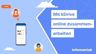 Mit kDrive im Team Dokumente online bearbeiten [upl. by Ayekal597]