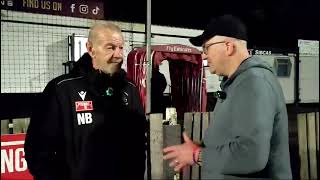 Manager’s Reaction  Atherton Collieries 00 Newcastle Town 01102024 [upl. by Sardella]