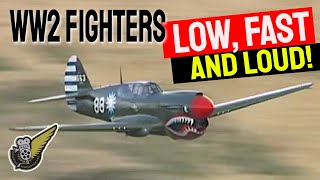 Classic WW2 Fighters  Low Loud amp Fast [upl. by Venetia]