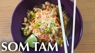 Som Tam Insalata di Papaya  CAPS LOCK  Misha  Cucina Da Uomini [upl. by Cacilie]