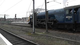 60163 blue Tornado working The Cathedrals Express 13413 [upl. by Nivrag206]