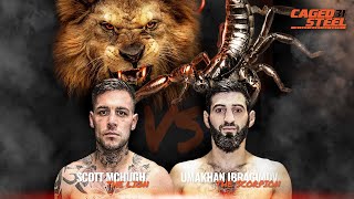 Caged Steel 31  Free MMA Show Fights Only [upl. by Aitenev]