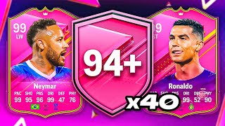 40x 94 FUTTIES PLAYER PICKS 😱 FC 24 Ultimate Team [upl. by Lenahs]