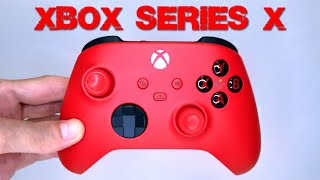 Xbox Series XS Controller  Pulse Red  Unboxing  Vibration Test [upl. by Hadley]