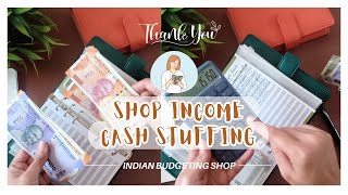 ✨HOW I BUDGET MY SHOP INCOME amp MY SONS BINDER CASH STUFFING ✨ I AUG 2024 I SIDE HUSTLE [upl. by Braeunig175]