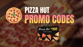 Pizza Hut Promo Codes  Free Pizza Hut Gift Cards [upl. by Hach]