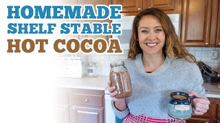 Easy Homemade Hot Chocolate in a Jar Recipes  Healthy Alternatives [upl. by Attelra]