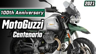 2021 Moto Guzzi V85TT amp V7 Bobber Centenario limited edition [upl. by Aehsat613]