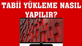 Vestel TV Tabii Yükleme Nasıl Yapılır [upl. by Amador]