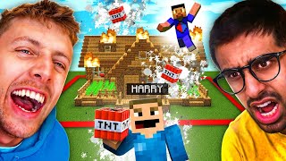 SIDEMEN MINECRAFT BUILD BATTLE GONE WRONG [upl. by Nnaarat]