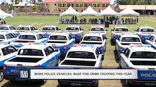 MORE POLICE VEHICLES BOAT FOR CRIME FIGHTING THIS YEAR [upl. by Zerelda872]