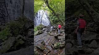 Crabtree Falls waterfall in North Carolina [upl. by Morry]