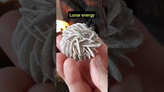 DESERT ROSE Crystal Benefits🌹 Selenite Energy Meanings crystalhealing [upl. by Fineberg]