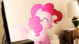 MLP en vrai Pinkie Pie Surprise 1 000 sub [upl. by Nowd833]