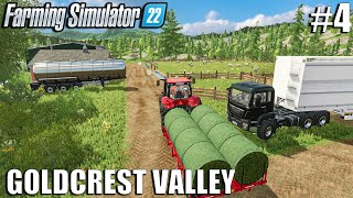 THE SHEEP HAVE ARRIVED  Goldcrest Valley  Episode 4  Farming Simulator 22 [upl. by Einhoj]