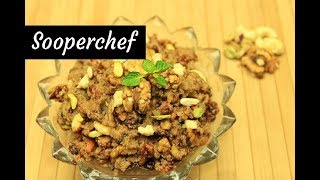 Akhrot Halwa Recipe  Walnut Halwa  SooperChef [upl. by Kassie]