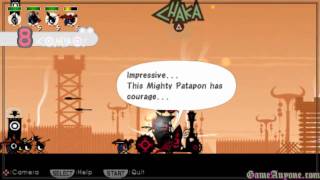 Lets Play Patapon HD  Mission 25  Crossing Zigoton Territory [upl. by Rol]