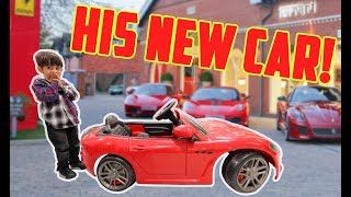 I BOUGHT MY NEPHEW HIS DREAM CAR emotional [upl. by Lesli]