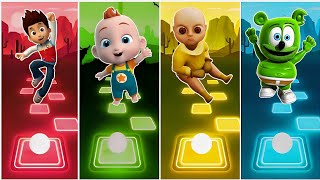 Paw patrol 🆚 Super JoJo 🆚 The Baby In Yellow 🆚 Gummy Bear 🎶🎶 Who Is Best💕 [upl. by Nikolia]