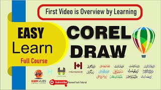 CorelDRAW Introduction How to Use Corel Draw Efficiently [upl. by Uke]