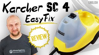 Karcher SC 4 EasyFix Review ► Is the steam cleaner worth it ✅ Reviews quotMade in Germanyquot [upl. by Retsam723]