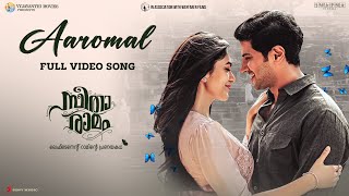 Aaromal Video Song  Sita Ramam Malayalam  Dulquer  Mrunal  Vishal  Hanu Raghavapudi [upl. by Manya744]