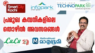 LULU JOBSSMARTCITY KOCHITECHNOPARK amp INFOPARK JOBSDIPLOMA JOBSCAREER PATHWAYDrBRIJESH JOHN [upl. by Treat]