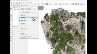 How to export image from a viewpoint of a 3D model in CloudCompare [upl. by Ydahs]