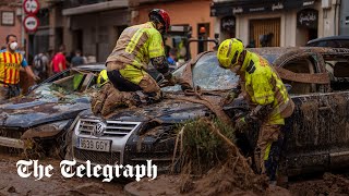 Spain flash flood survivor endured three days trapped in car next to dead relative [upl. by Christiano813]