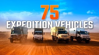 75 Most Amazing Expedition Vehicles in the World [upl. by Odranar]