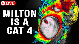 Major Hurricane Update Miltons 8 Hours Until Catastrophic Impacts with LIVE Cameras [upl. by Canice]