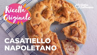 CASATIELLO NAPOLETANO  la RICETTA PERFETTA per PASQUA😍💚🐣 [upl. by Blockus]