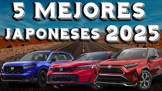 Top 5 mejores autos japoneses para comprar 2025 [upl. by Siroved]