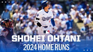 Every Shohei Ohtani home run of 2024 so far 💥  大谷翔平 [upl. by Hutchins]