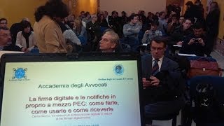 22 La firma digitale e le notifiche in proprio a mezzo PEC parte pratica [upl. by Airrej]